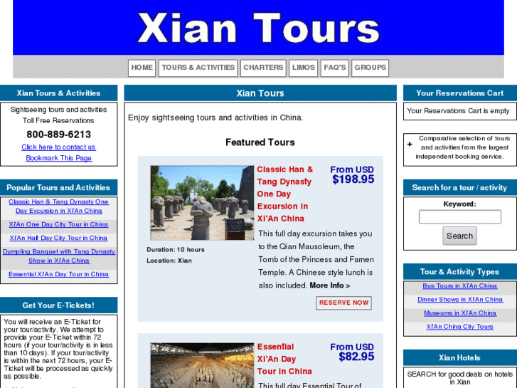 www.xiantours.net