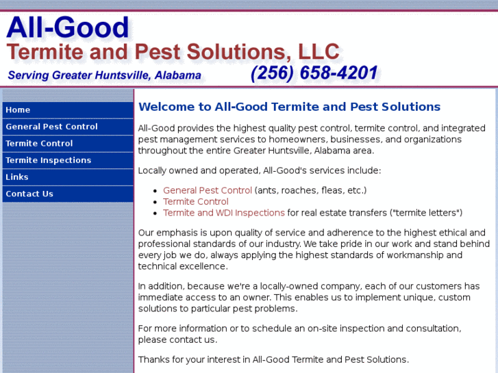 www.allgoodtermite.com