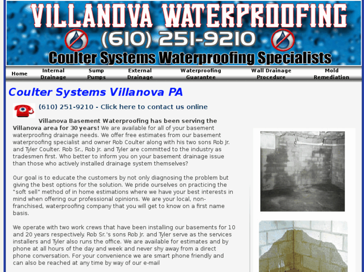 www.basementwaterproofingvillanovapa.info