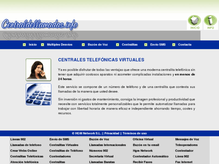 www.centraldellamadas.info