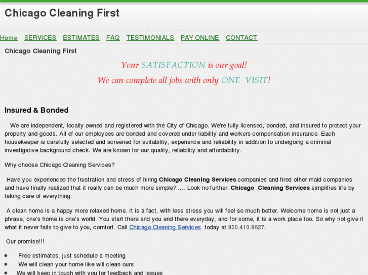 www.chicagocleaningfirst.com