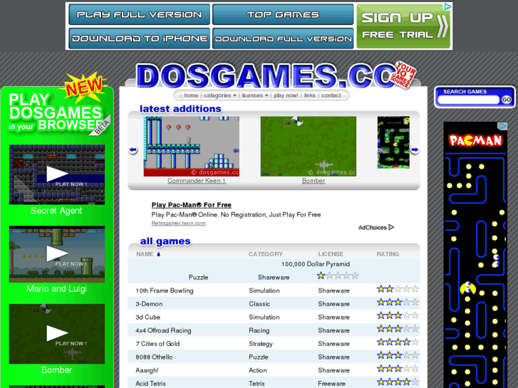 www.dosgames.cc