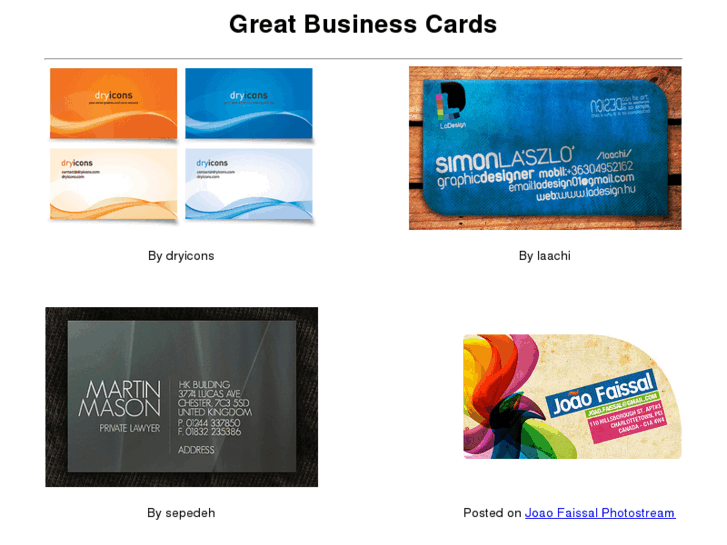 www.greatbusinesscards.com