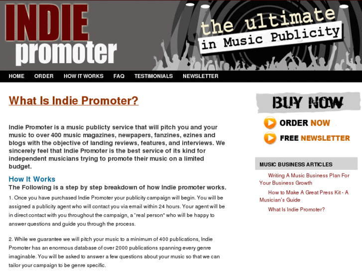 www.indiepromoter.com