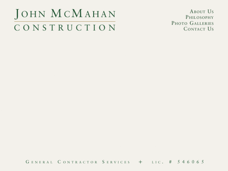 www.johnmcmahanconstruction.com