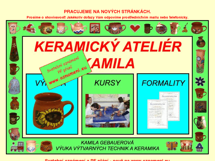 www.keramikakamila.cz