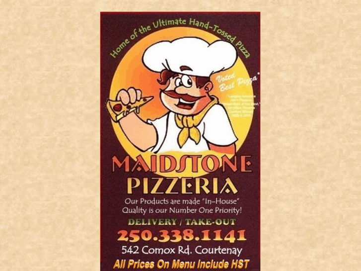 www.maidstonepizzeria.com