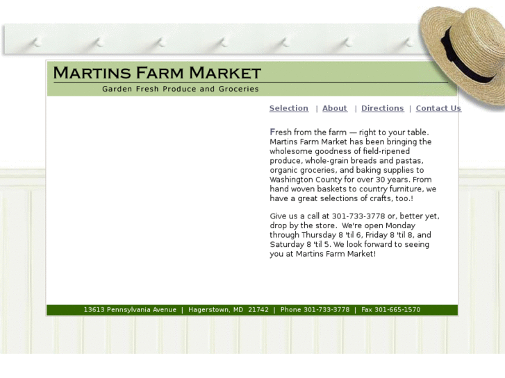 www.martinsfarmmarket.net