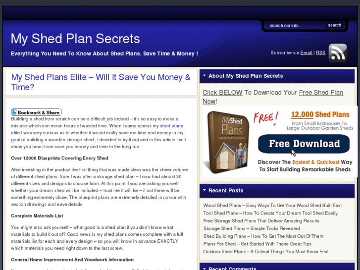 www.myshedplansecrets.com