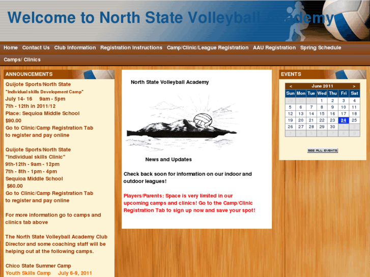 www.northstatevolleyballacademy.com