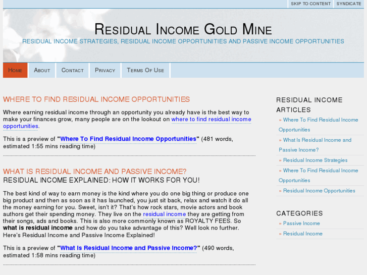 www.residualincomegoldmine.com