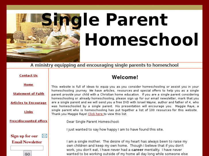 www.singleparenthomeschool.org