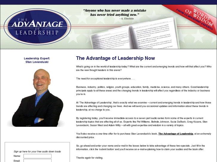 www.theadvantageofleadershipnow.com