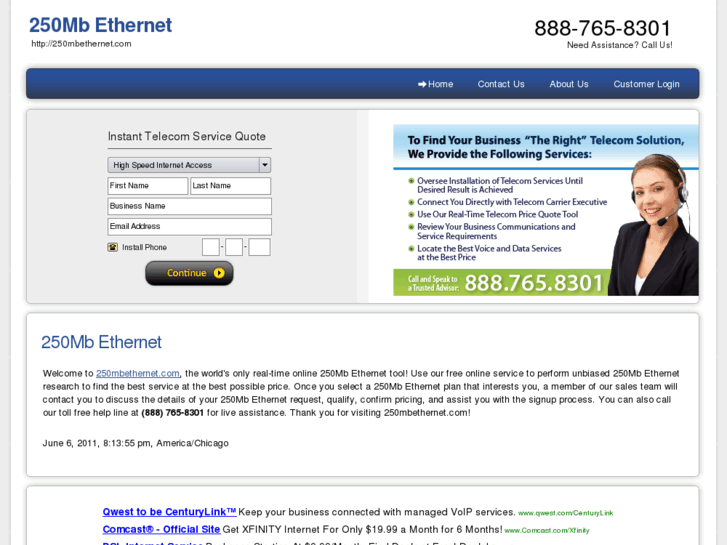 www.250mbethernet.com