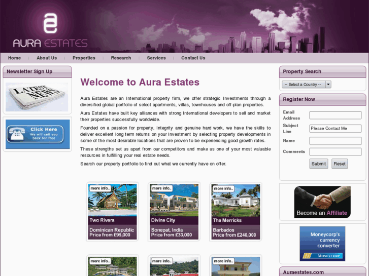 www.auraestates.com