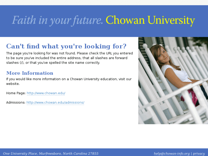 www.chowan-info.com