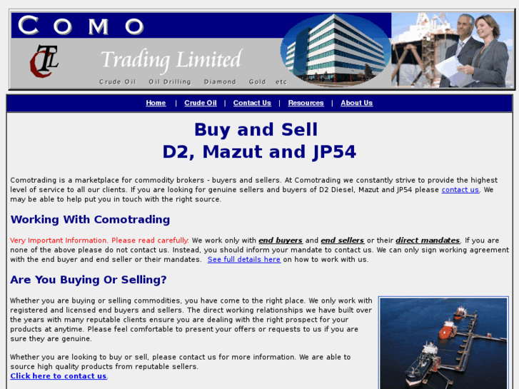 www.comotrading.com