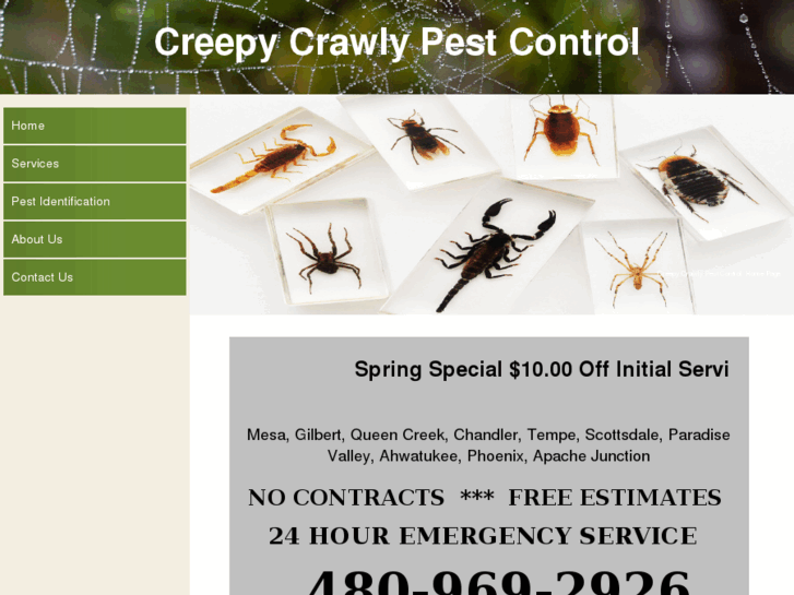 www.creepycrawlypestcontrol.com