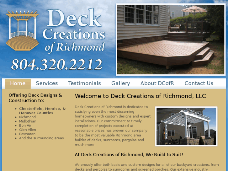 www.deckcreationsofrichmond.com