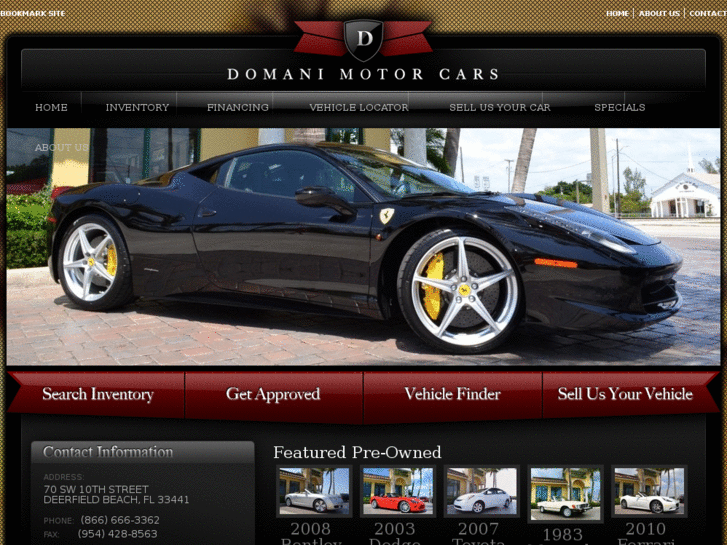 www.domanimotorcars.com