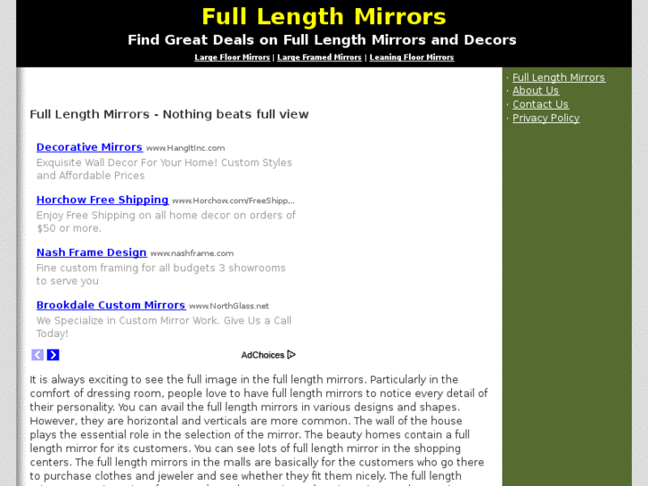 www.fulllengthmirrors.org