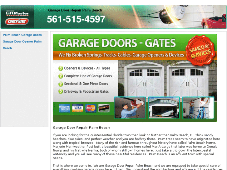 www.garagedoorrepairpalmbeach.com