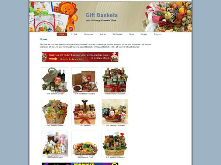 www.giftbasketsbazaar.com