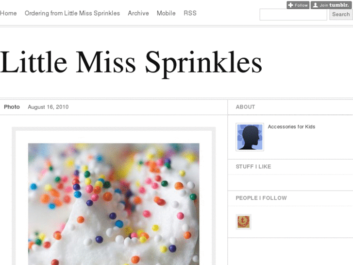 www.littlemisssprinkles.com