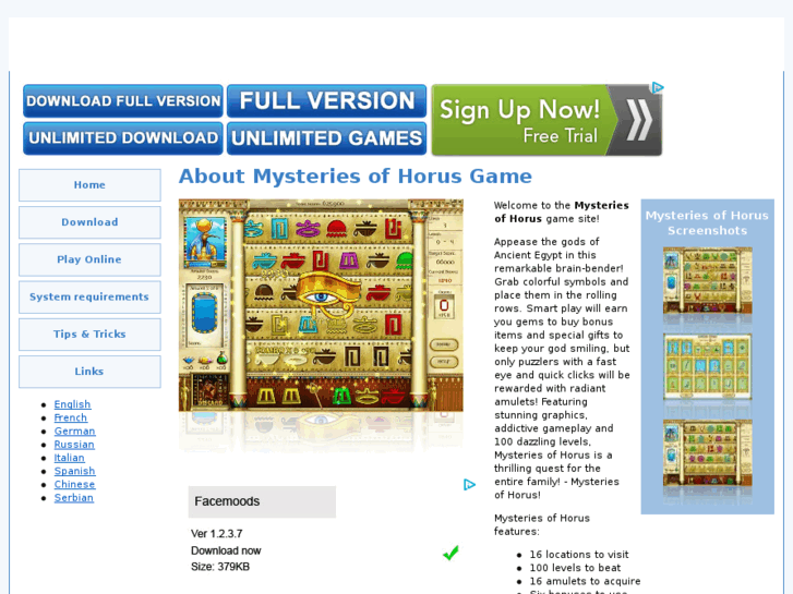 www.mysteriesofhorusonlinegame.com