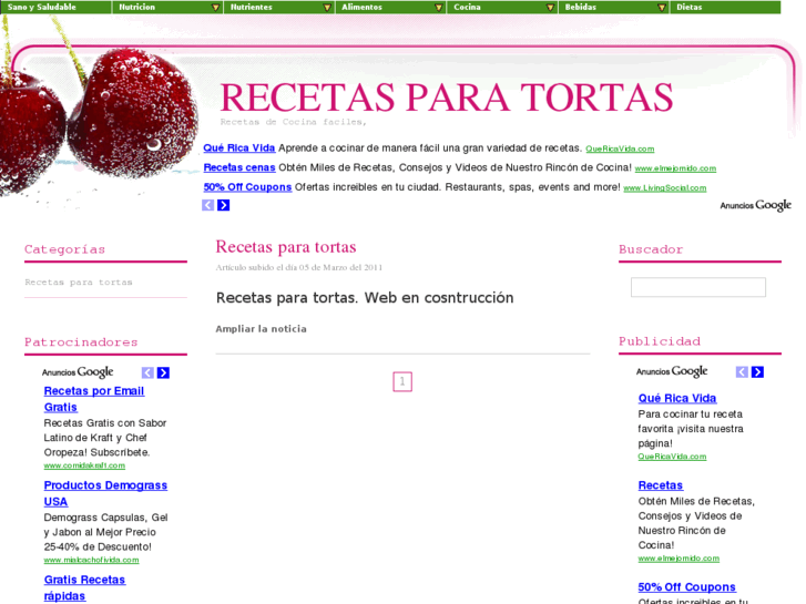 www.recetasparatortas.com