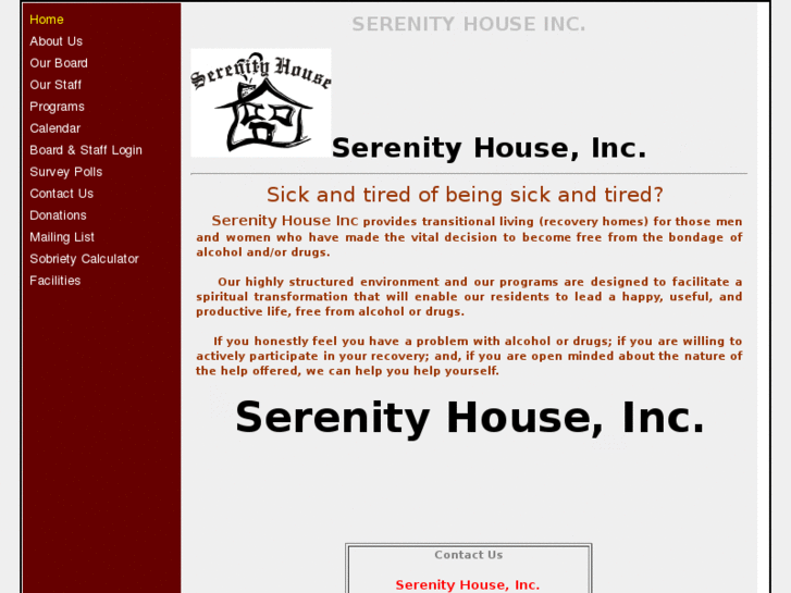 www.serenityhouseinc.org