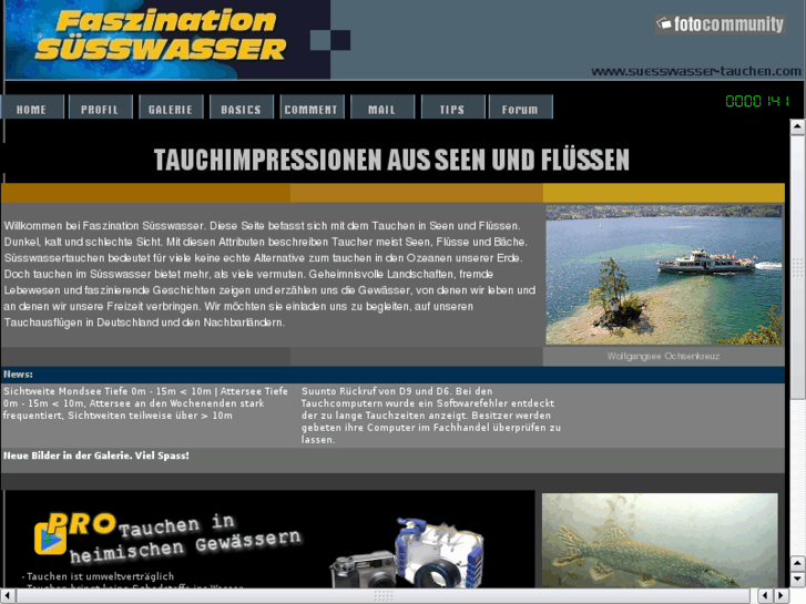 www.suesswasser-tauchen.com