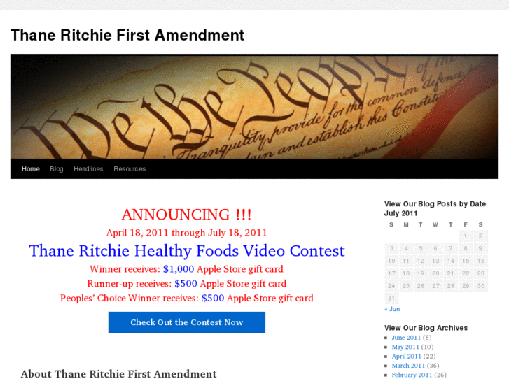 www.thaneritchiefirstamendment.com