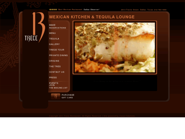 www.trecerestaurant.com