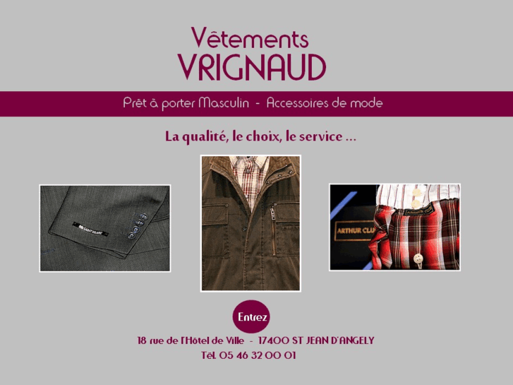 www.vetements-vrignaud.com