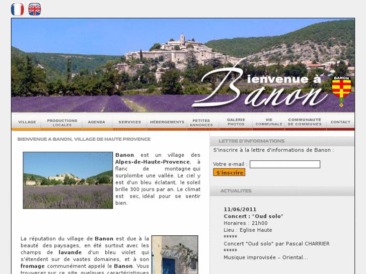 www.village-banon.fr