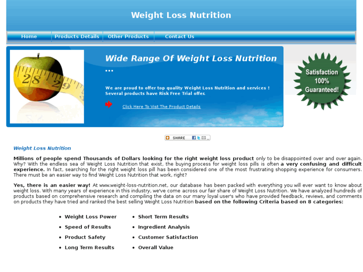 www.weight-loss-nutrition.net