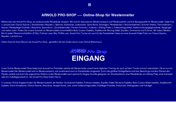 www.arnold-proshop.de