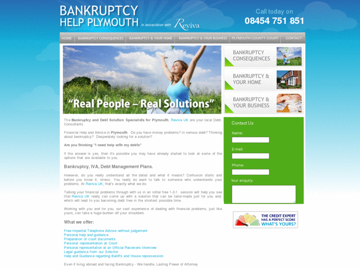 www.bankruptcyhelpplymouth.com