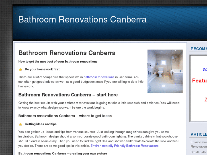 www.bathroomrenovationscanberra.com