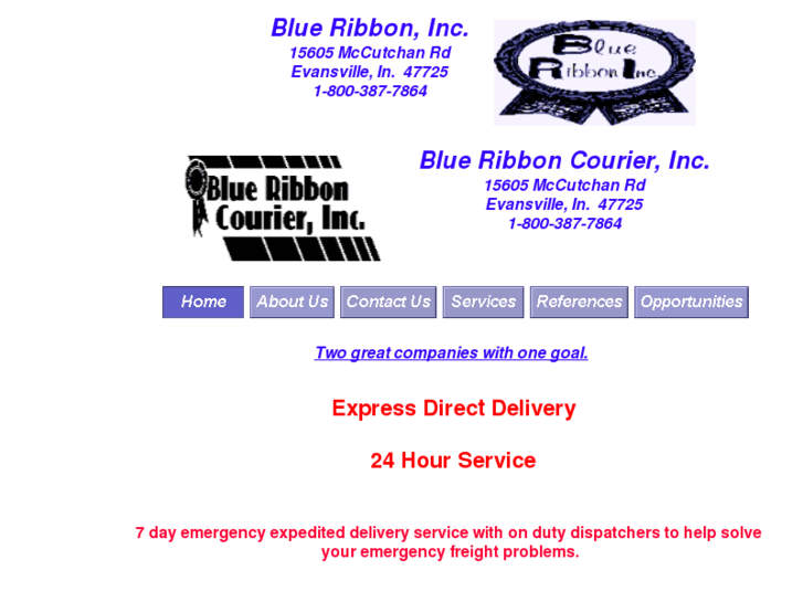 www.blueribboncourier.com