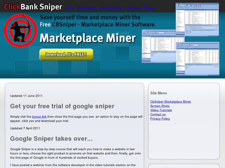 www.cbsnipermarketplaceminer.org