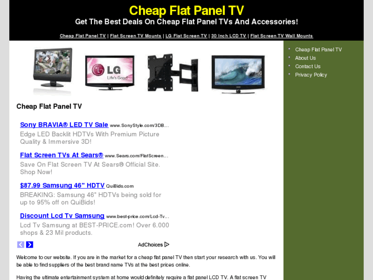 www.cheapflatpaneltv.org