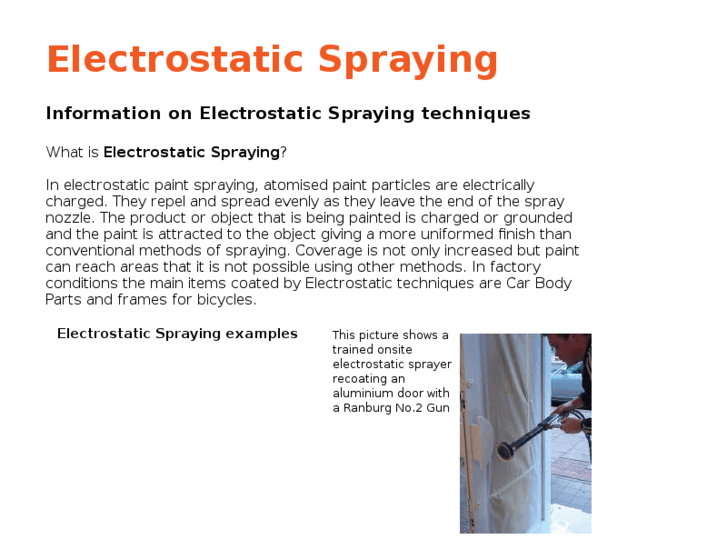 www.electrostatic-spraying.com