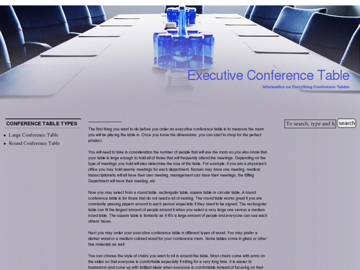 www.executiveconferencetable.com