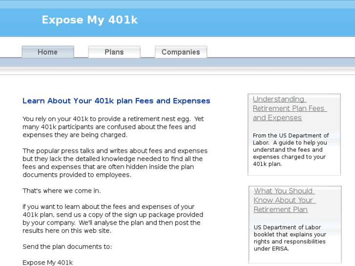 www.exposemy401k.com