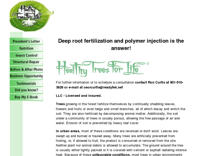 www.healthytreesforlife.com