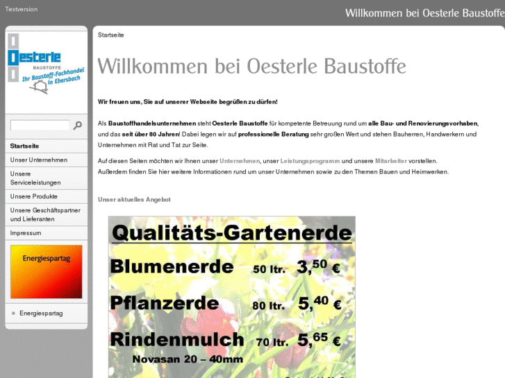 www.oesterle-baustoffe.biz