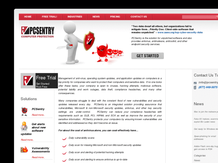 www.pcsentry.net