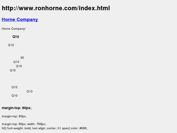 www.ronhorne.com